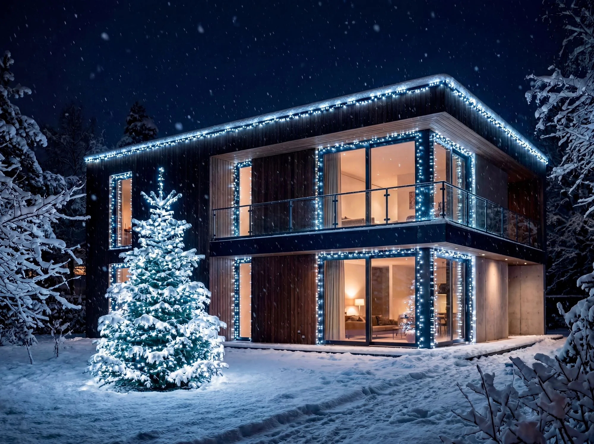 MagicHome LED reťaz, 1 ks Časovač, 1000 LED studená biela, 10 funkcií, 50 m, IP44