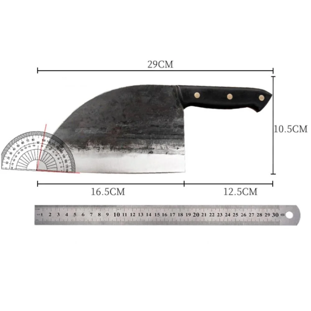 Kuchynský sekáčik - Čierna/S puzdro 1ks, Cleaver-29cm