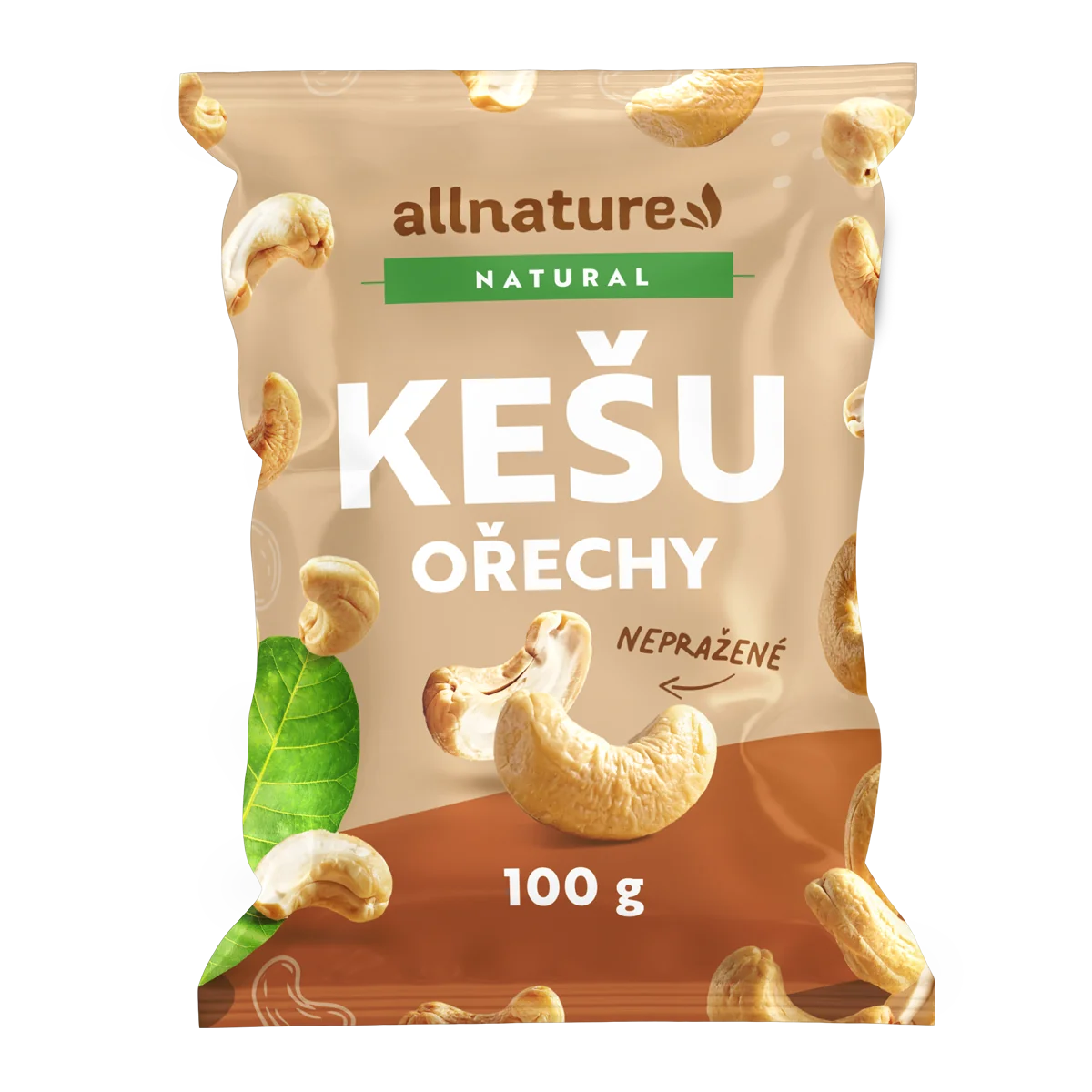 Allnature Kešu Jadrá 100g 1×100 g, kešu oriešky