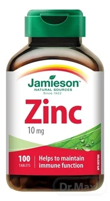 JAMIESON ZINOK 10 mg 1×100 tbl, zinok