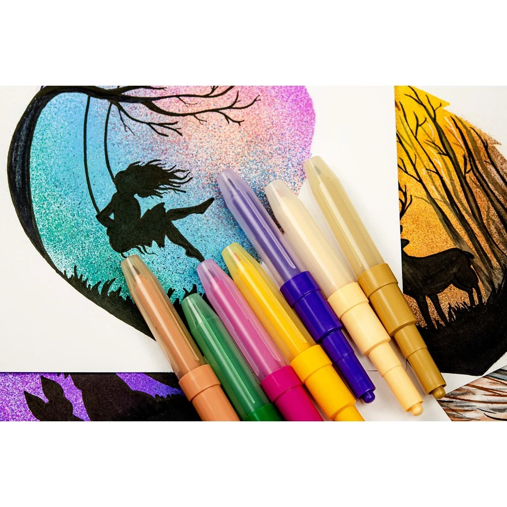 Fúkacie fixky AIR PENS COLOURING SET 1500/9 9 farieb v balení