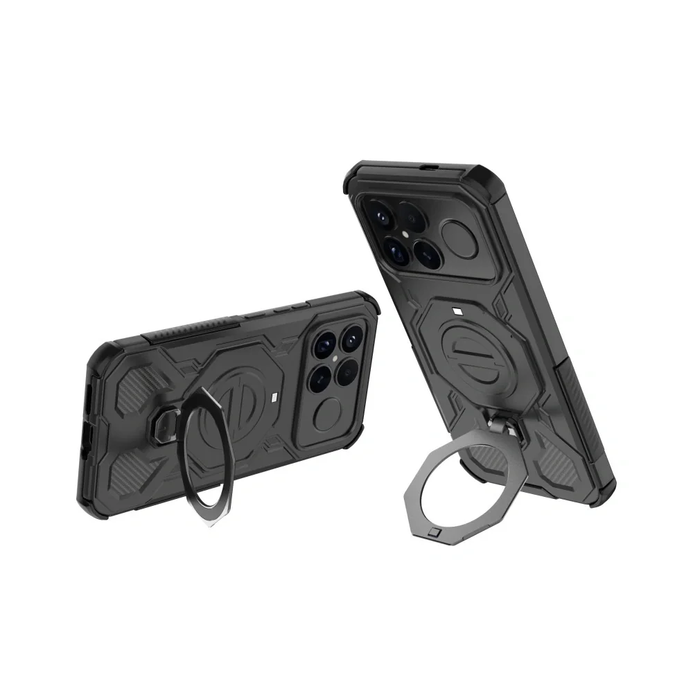 Tech-Protect Tactic Stand MagSafe kryt na Xiaomi Poco F8 Ultra, čierny