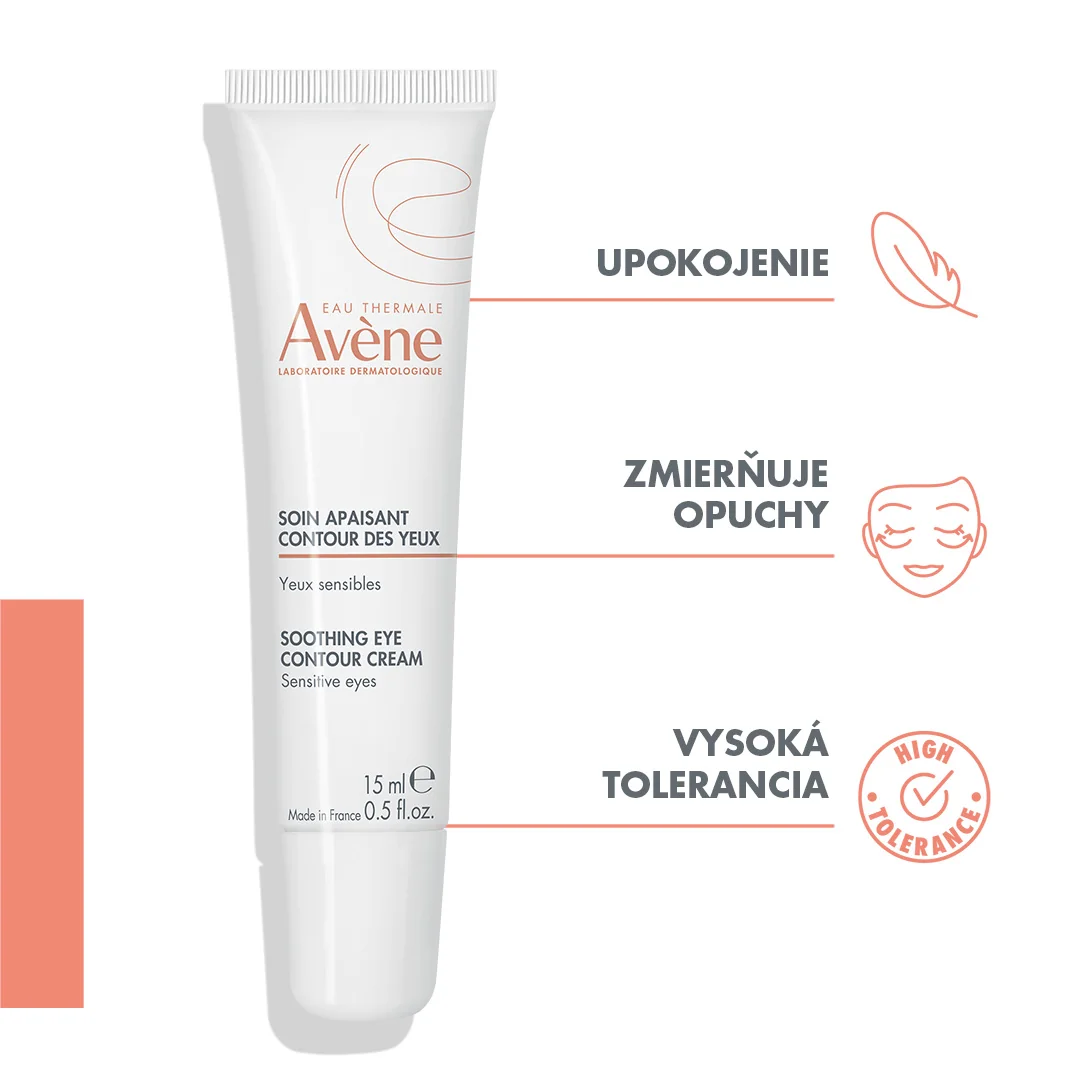 Avène Upokojujúca starostlivosť o okolie očí 15 ml