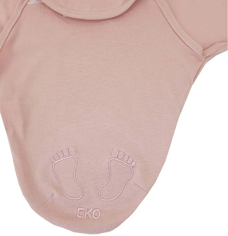 EKO Zavinovačka bavlnená Ulitka Powder pink 5-10 kg 1×1 ks, zavinovačka