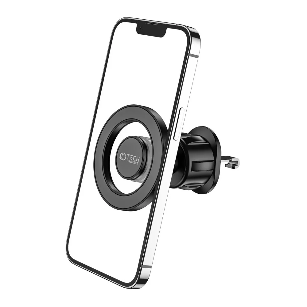 Tech-Protect N51 MagSafe magnetický držiak na mobil do auta, čierny