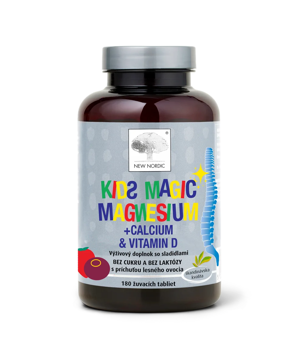 NEW NORDIC Kids Magic Magnesium 180 ks