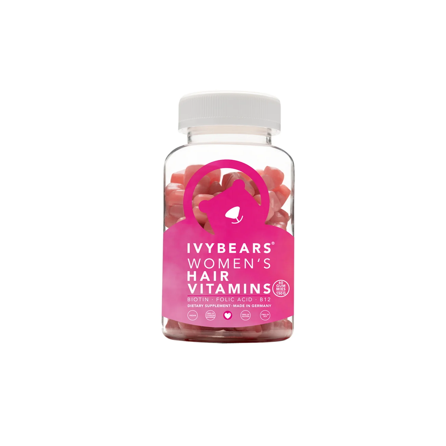 Ivy Bears vitamíny na vlasy pre ženy 60 ks 1×60 ks, vitamíny na vlasy pre ženy
