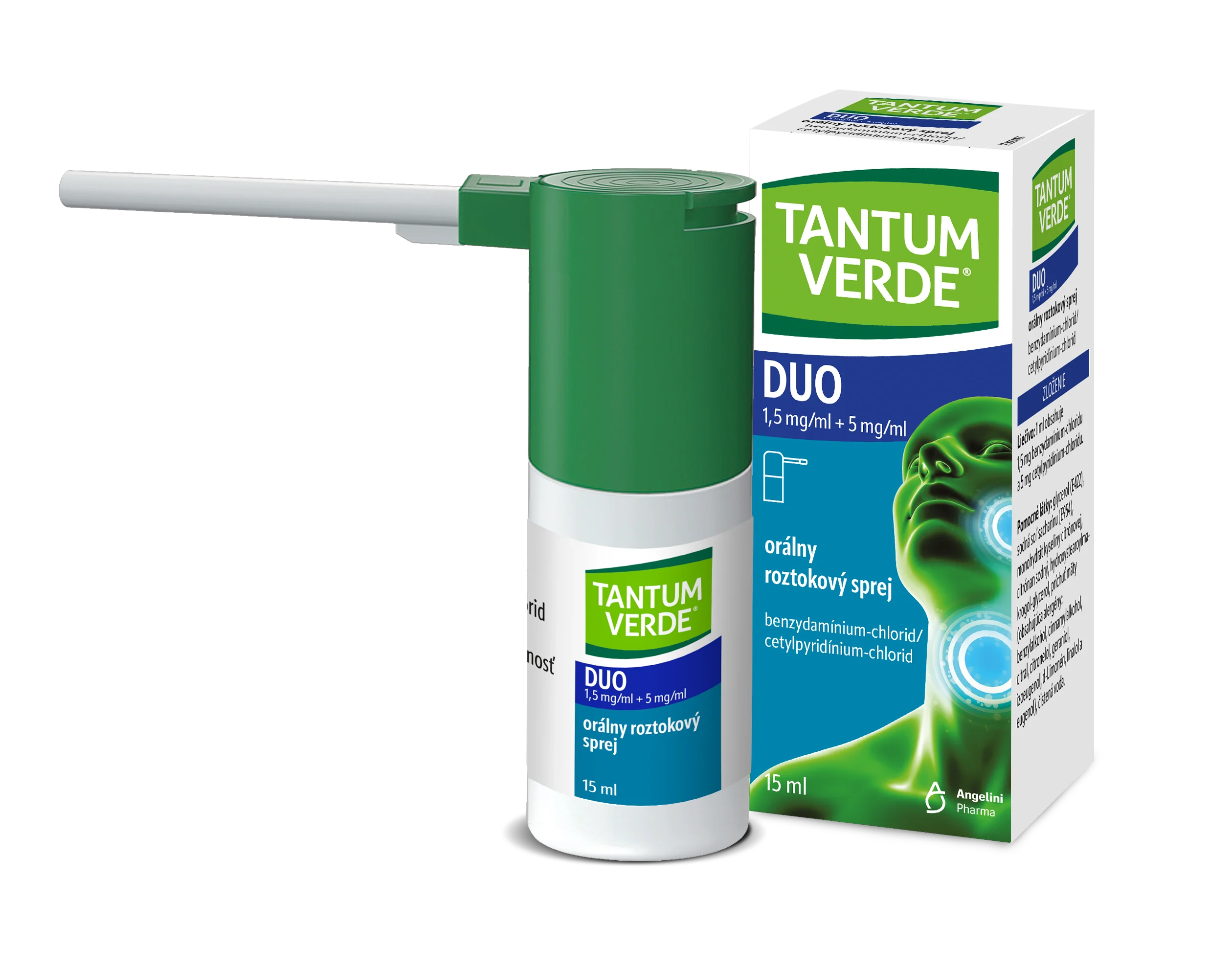 TANTUM VERDE DUO, sprej 15 ml