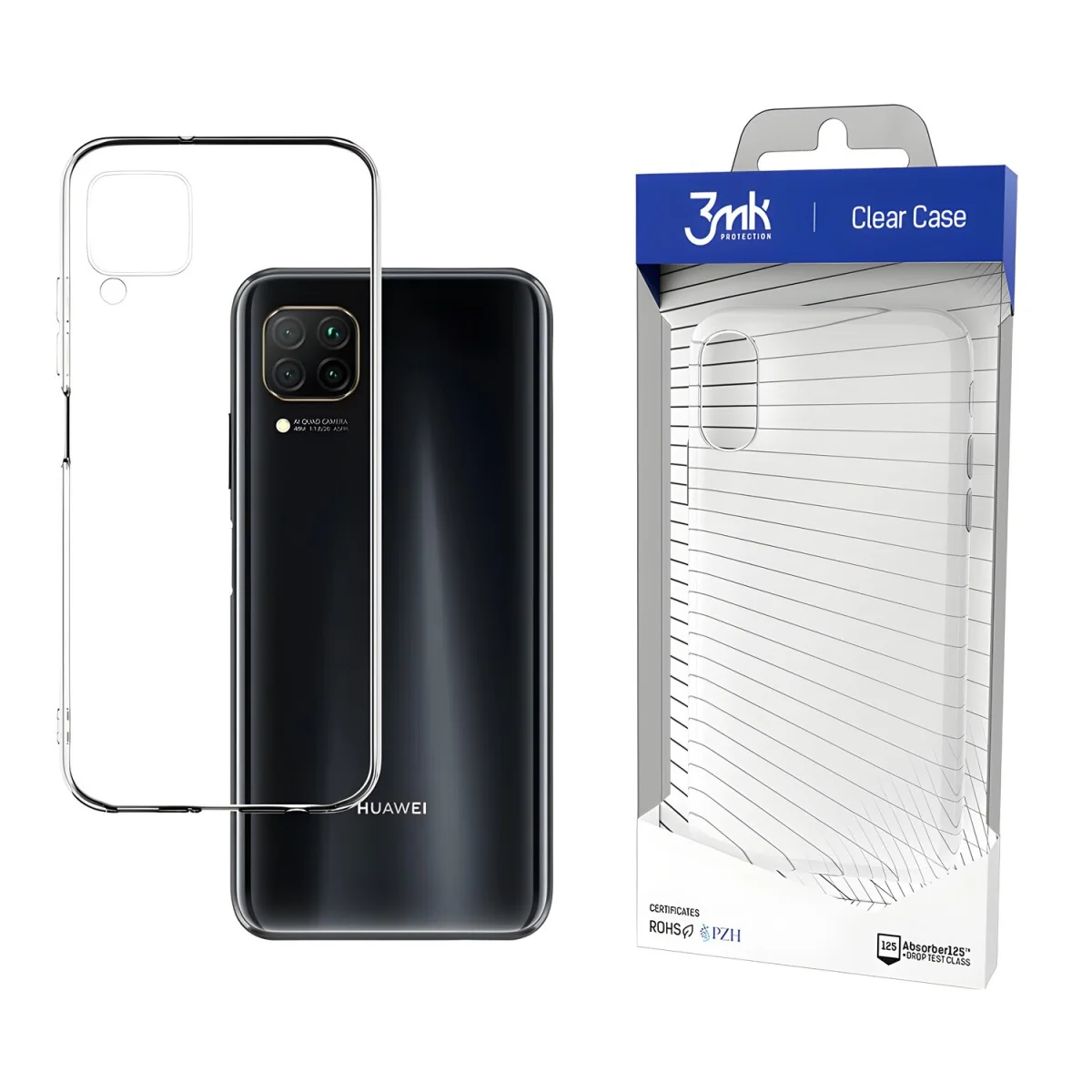 Priehľadné puzdro pre Huawei P40 Lite