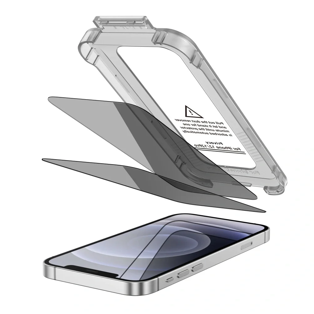 Tech-Protect Quick Set Spy 2x ochranné sklo na iPhone 12 / 12 Pro