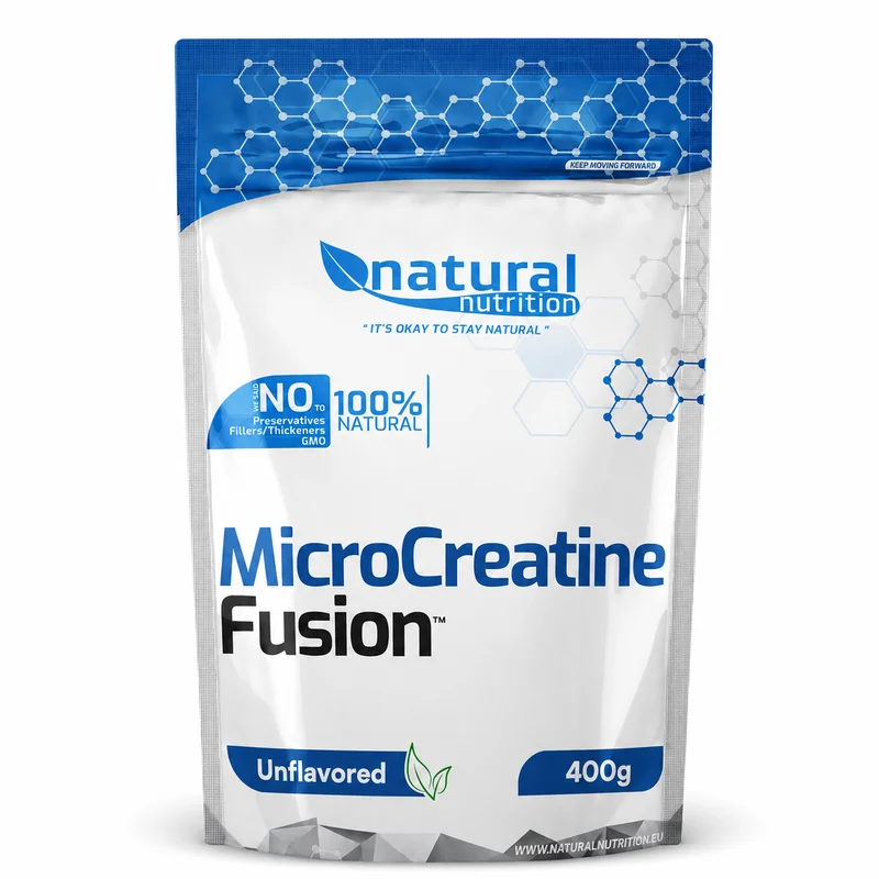MicroCreatine Fusion™ mikronizovaný kreatín monohydrát 400g Natural