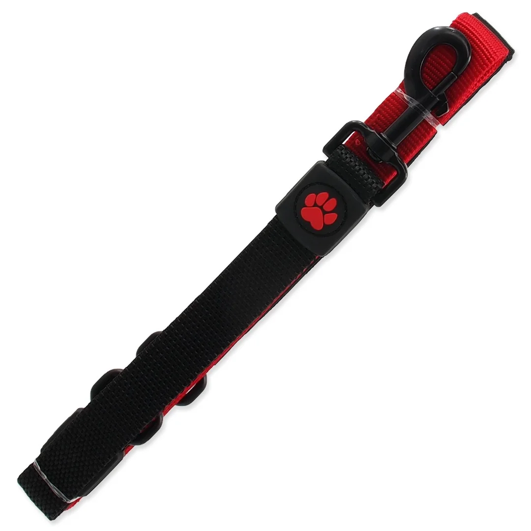 Vodítko Active Dog Bungee Neoprene L červené 2,5x120cm