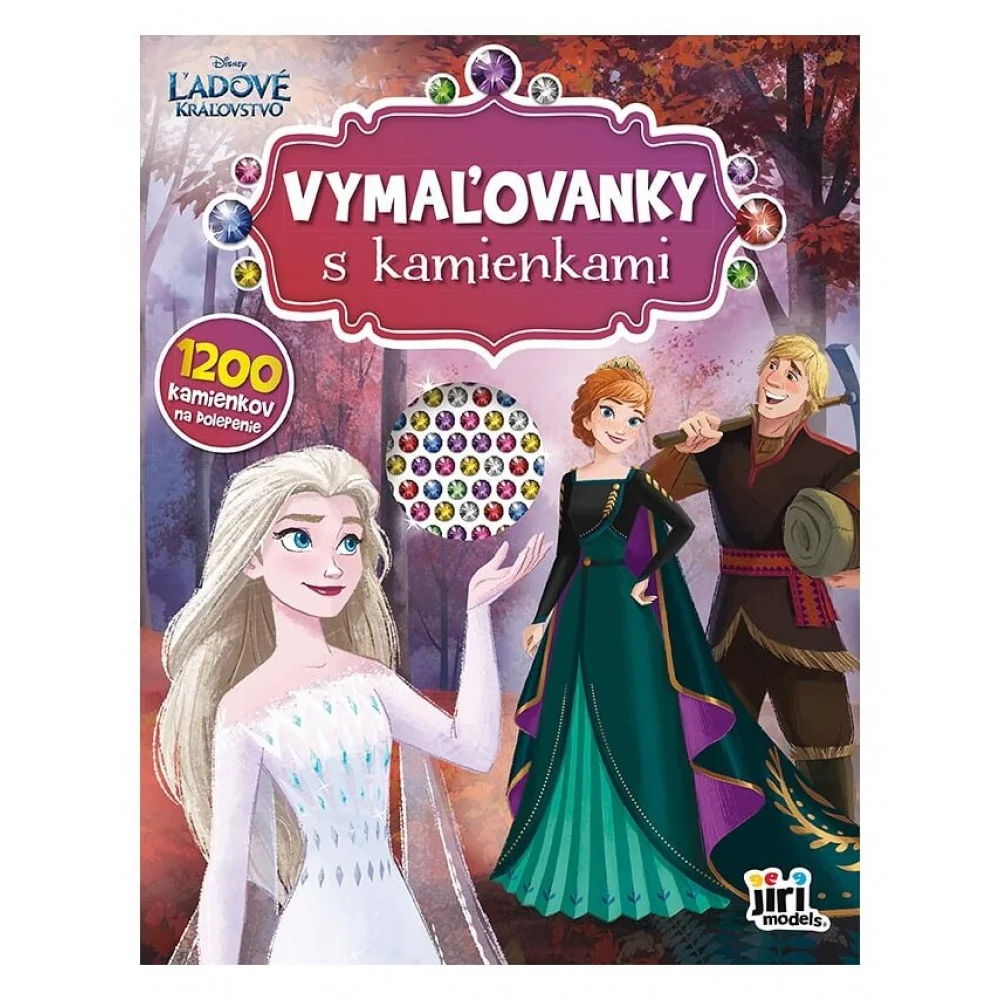 Omaľovánky s kamienkami Ľadové kráľovstvo-MOVEO