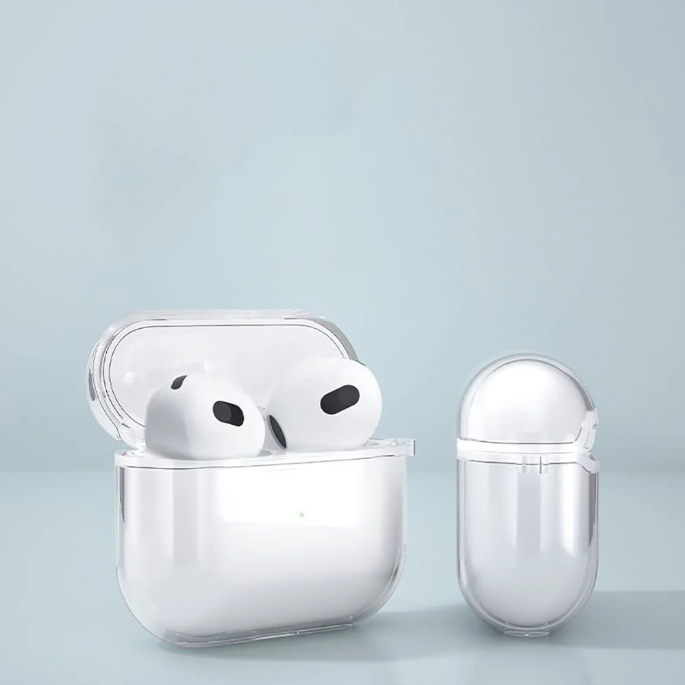Tech-Protect FlexAir puzdro na Apple AirPods 3, priesvitné