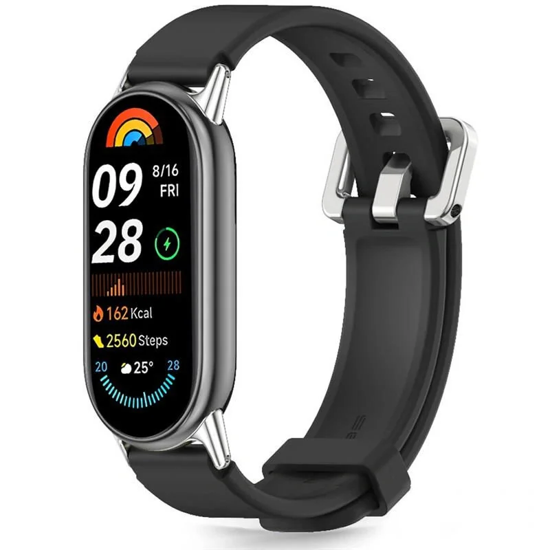 Tech-Protect Iconband Classic remienok na Xiaomi Smart Band 8 / 9 / 10, black , black