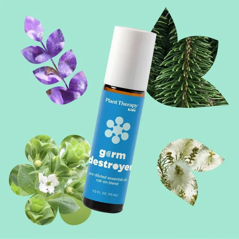 Plant Therapy KidSafe Germ Destroyer – Ničiteľ baktérií roll-on pre deti 10 ml Objem: 10 ml