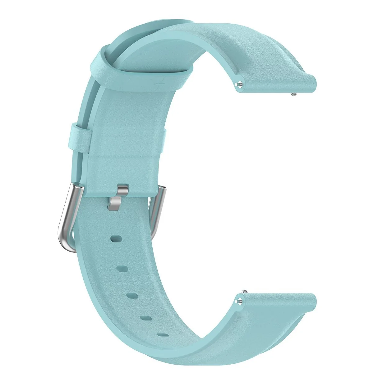 BStrap Leather Lux remienok na Samsung Galaxy Watch 3 45mm light blue