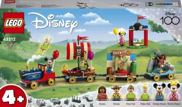 LEGO® Disney 43212 Disney Slávnostný vláčik 1×1 ks, lego stavebnica