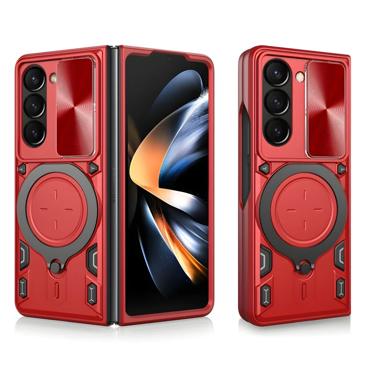 Ochranný obal pre Samsung Galaxy Z Fold 6 Červená