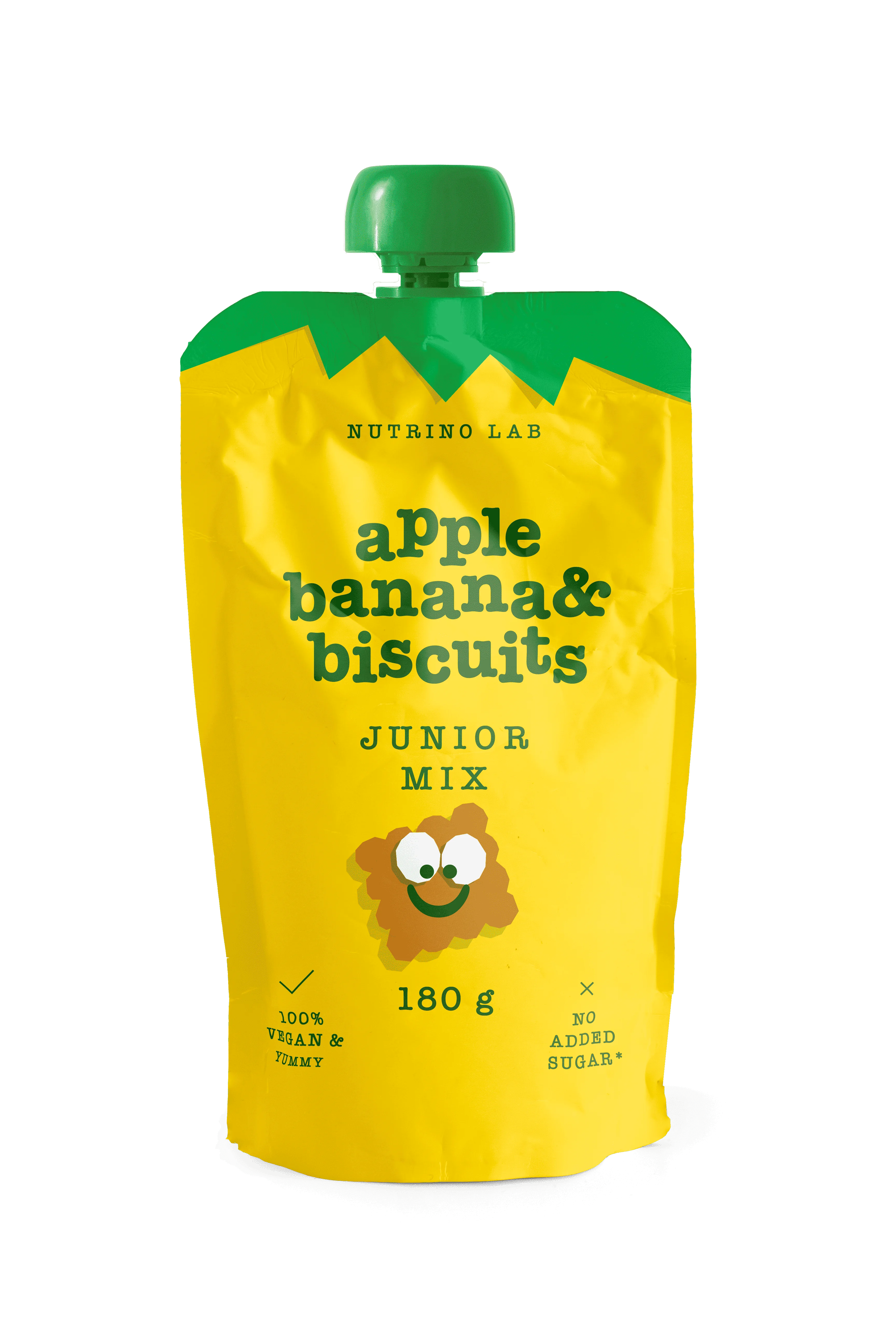 Nutrino Lab junior mix apple banana biscuits 180 g