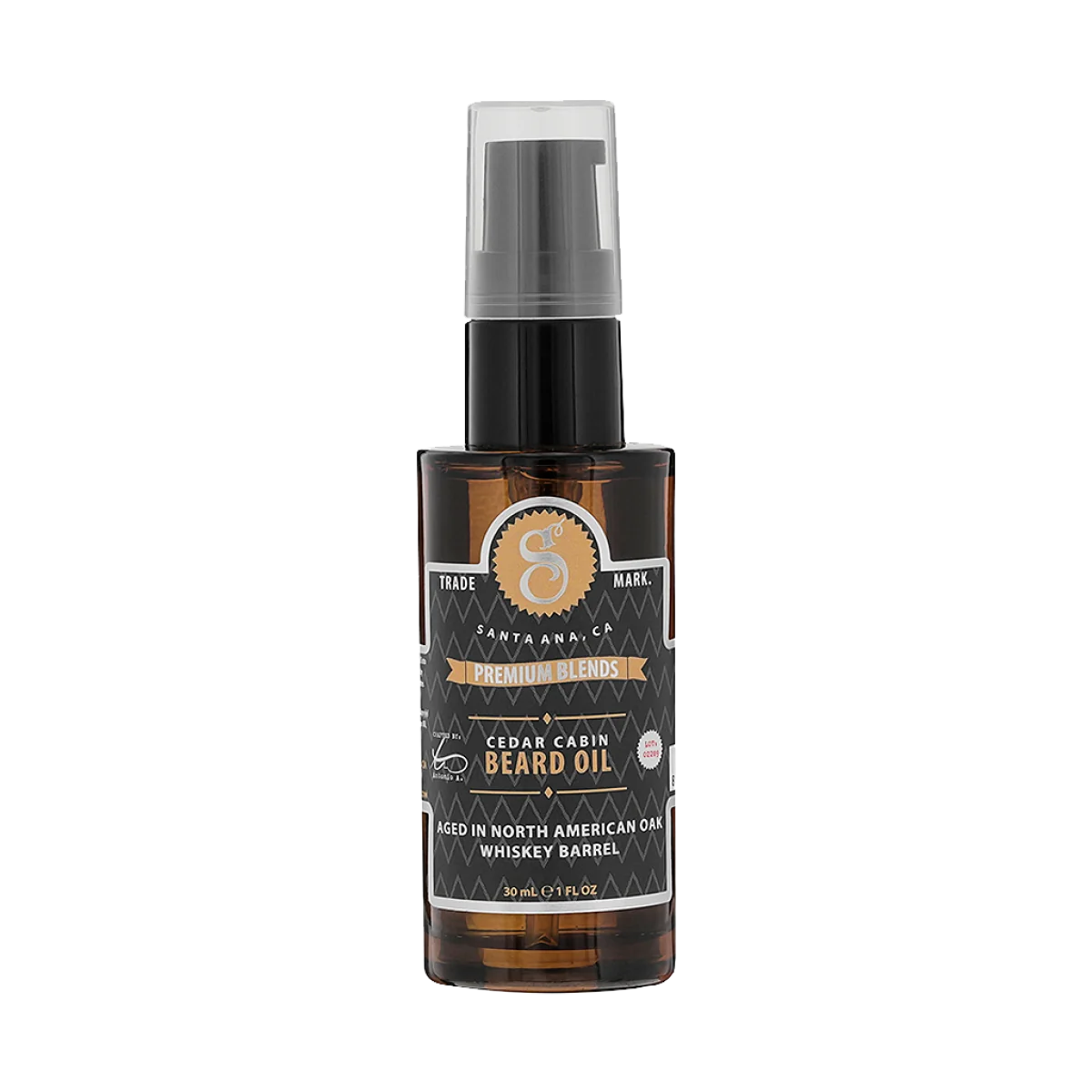 Prémiový Olej na bradu Suavecito Beard Oil Cedar Cabin 30ml