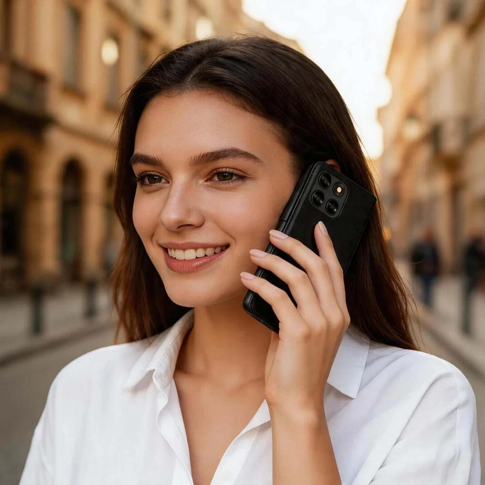 Tech-Protect Wallet knižkové puzdro na Motorola Moto G67 / G77, čierne