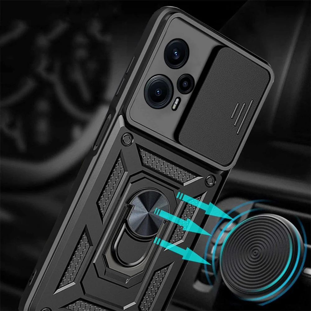 Tech-Protect Camshield kryt na Xiaomi Poco F5 čierny