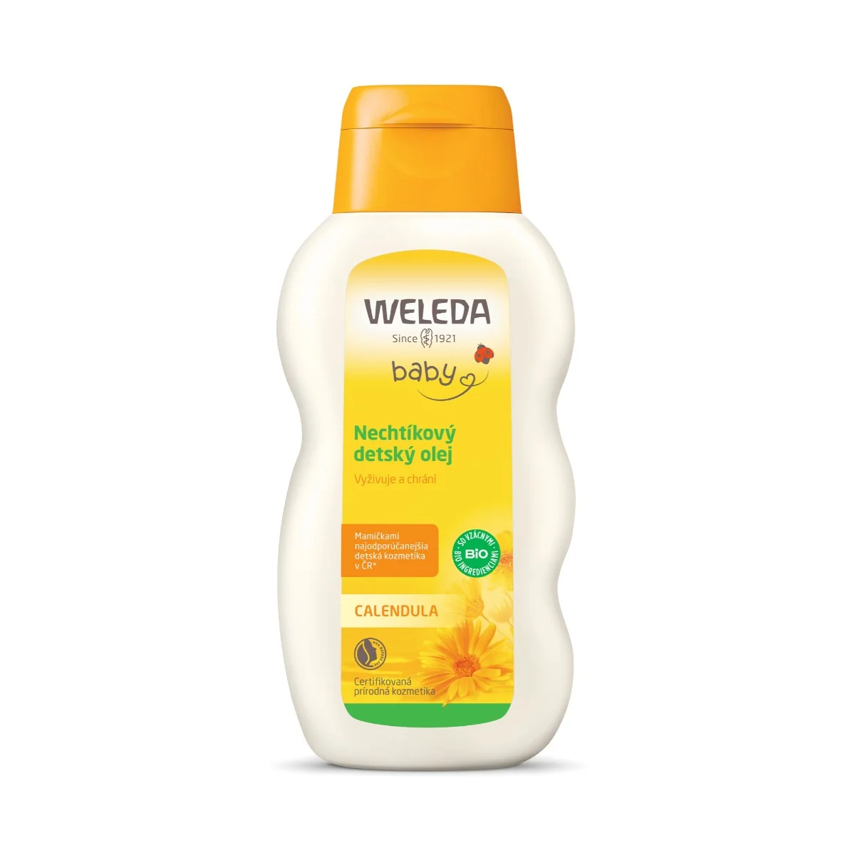 WELEDA NECHTÍKOVÝ detský olej 1×200 ml, detský olej