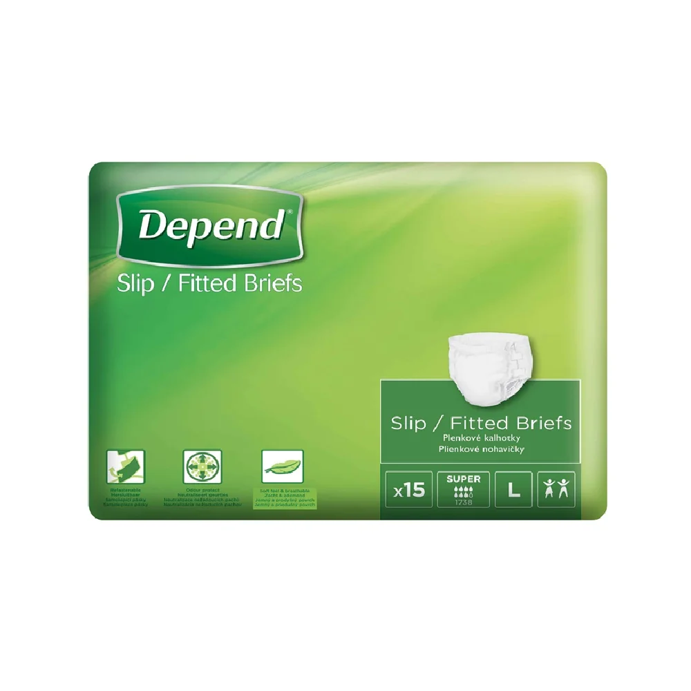 Depend® Slip Super L 15 ks