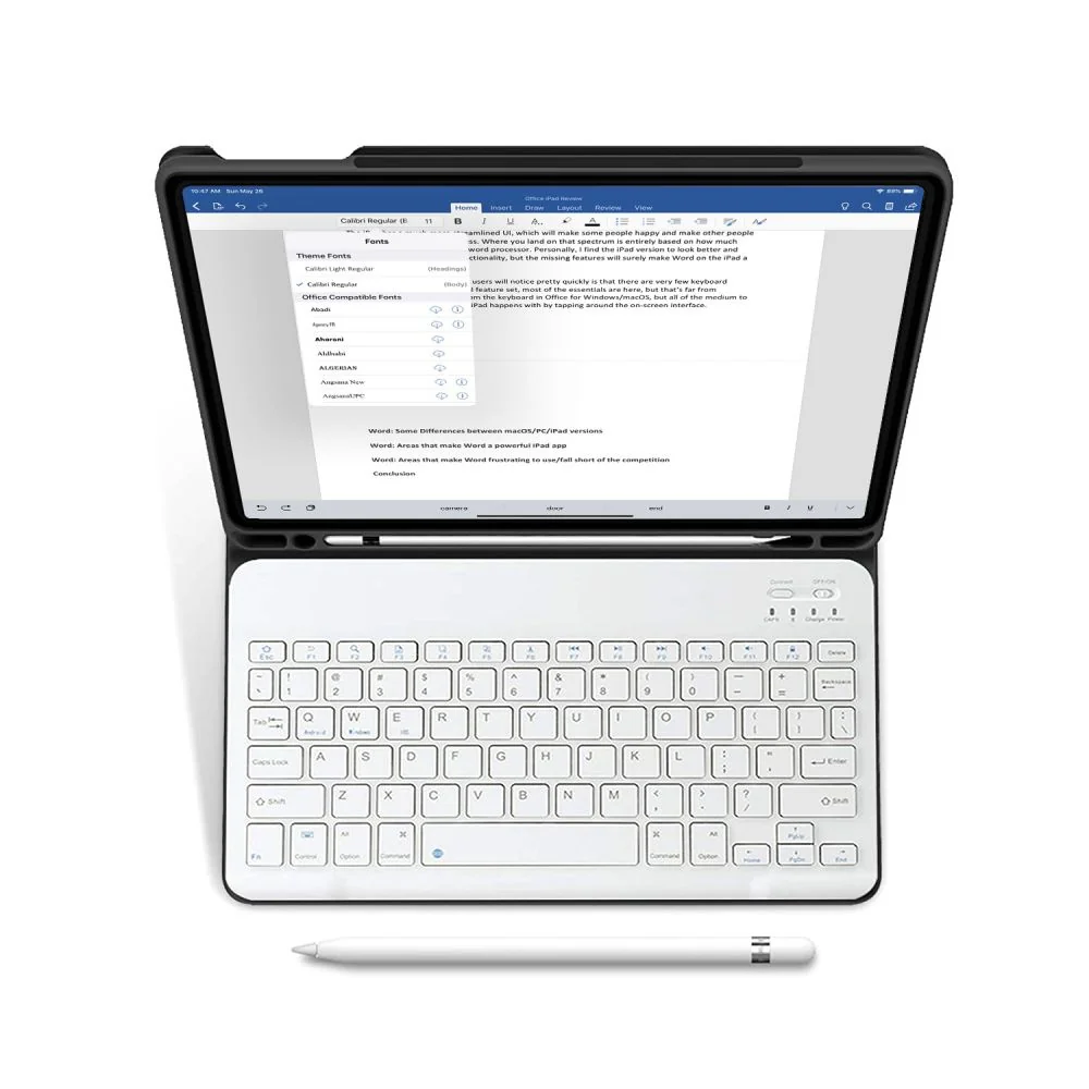 Tech-Protect SC Pen puzdro s klávesnicou na iPad 10.2 2019 / 2020 / 2021 čierne