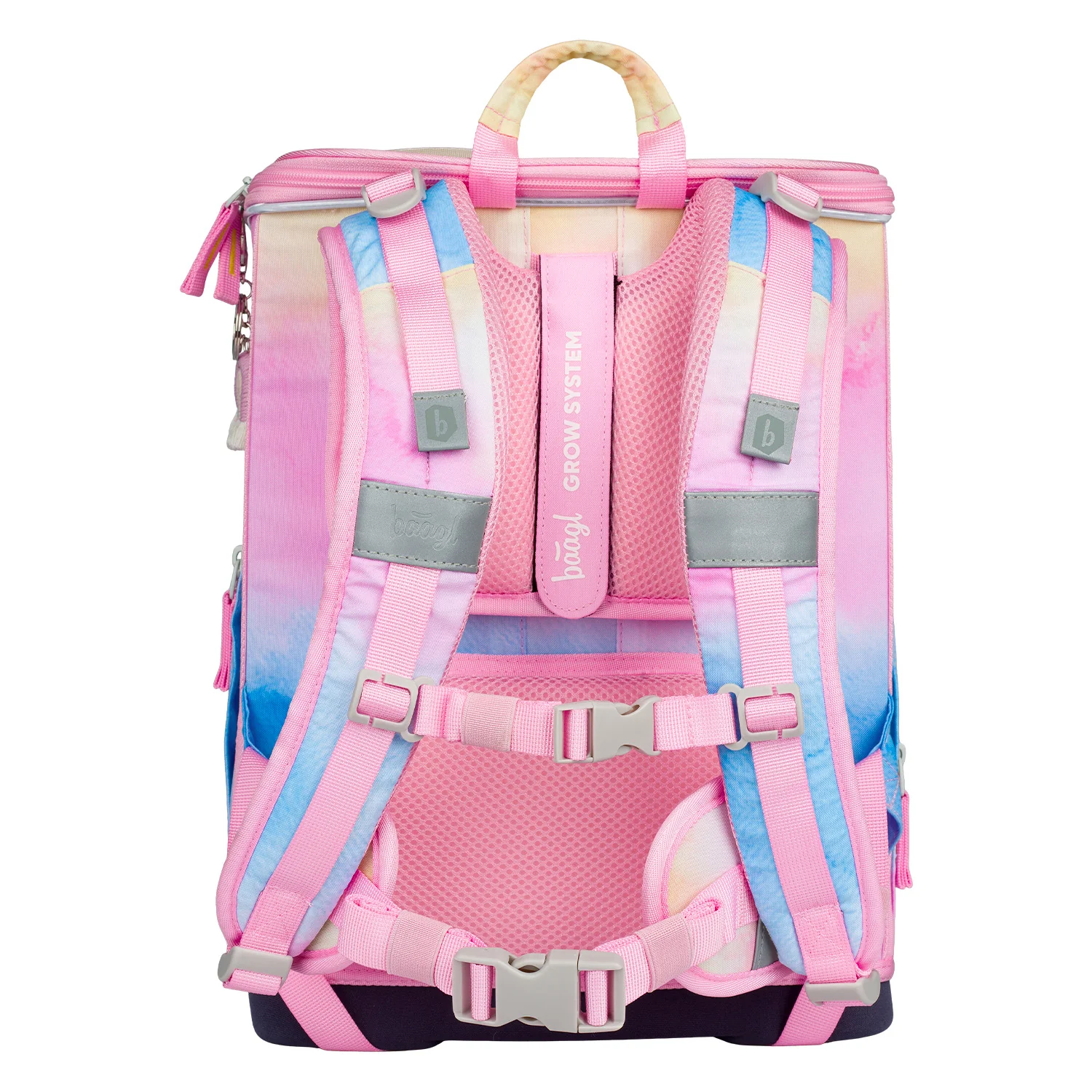 Baagl Školská aktovka Zippy Plus Rainbow Unicorn Dúhový jednorožec
