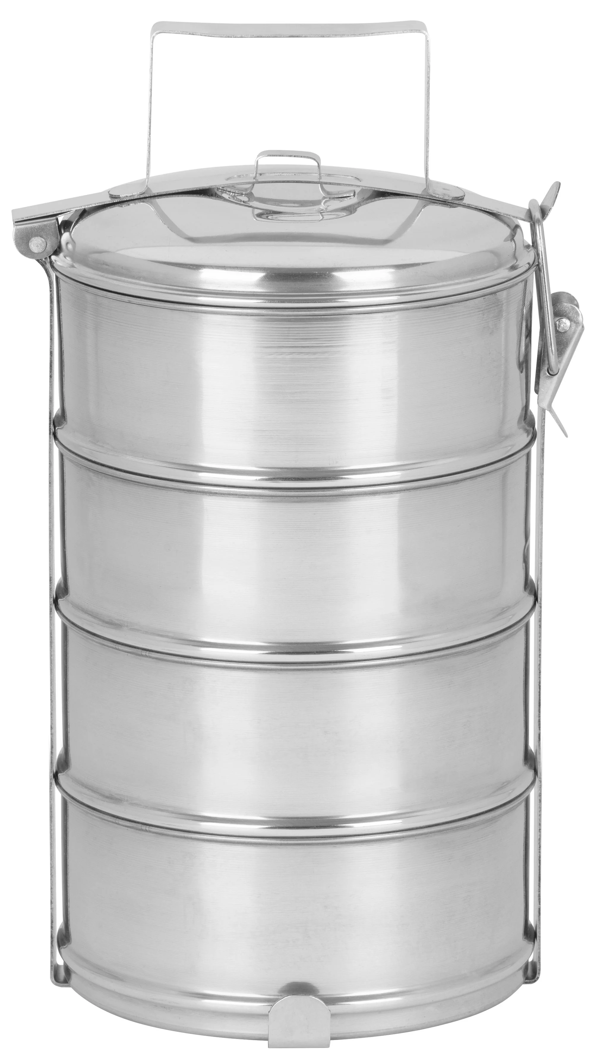 MagicHome obedár SS682, 1 ks Nerez, 4x1200 ml (4x1,2 l), 16,8x32,6 cm