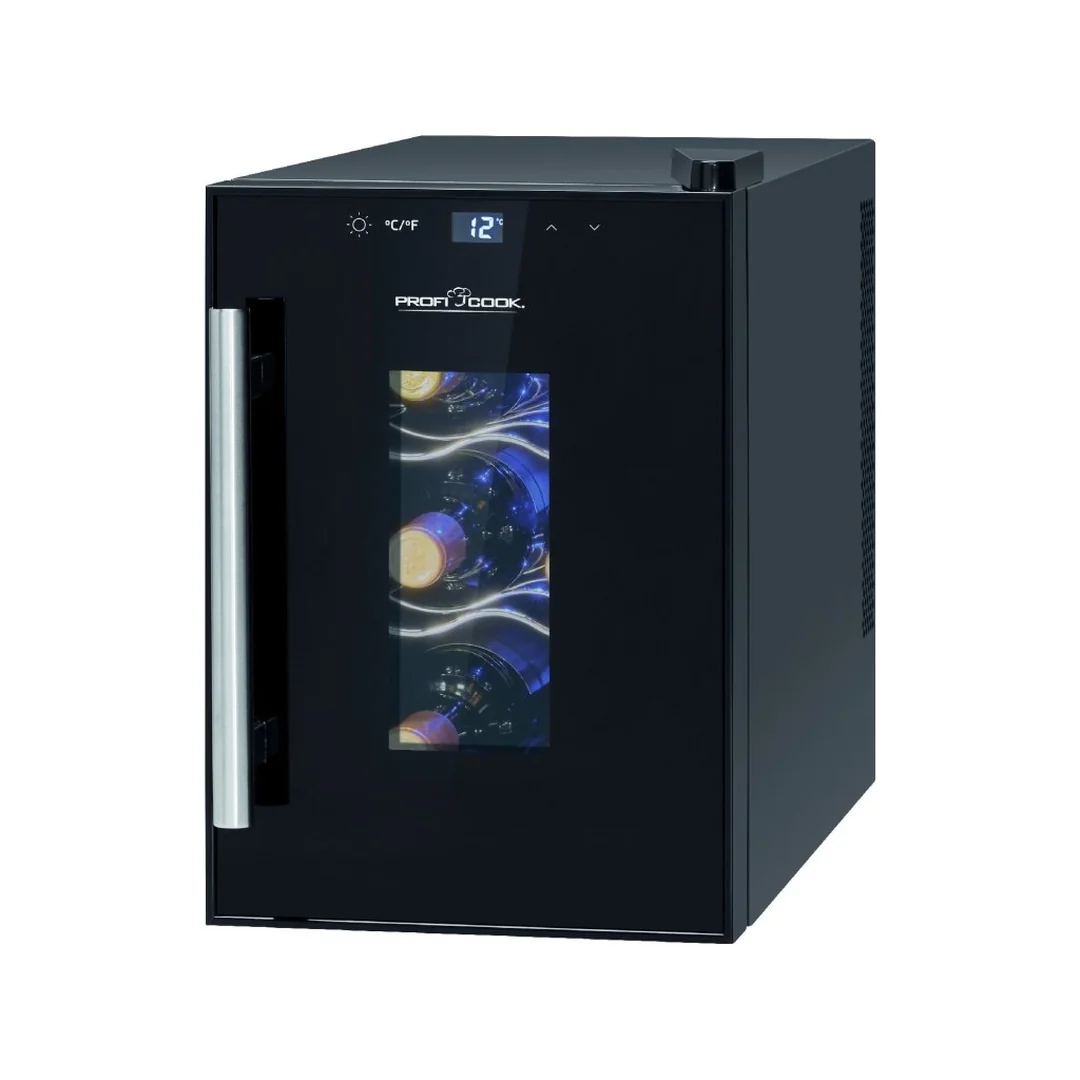 ProfiCook WK 1230 vinotéka na víno 6 fliaš 17 l čierna