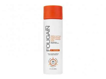 Foligain Triple Action kondicionér proti vypadávaniu vlasov s 2% trioxidilem pre mužov 236ml 1×236 ml, kondicionér proti vypadávaniu vlasov