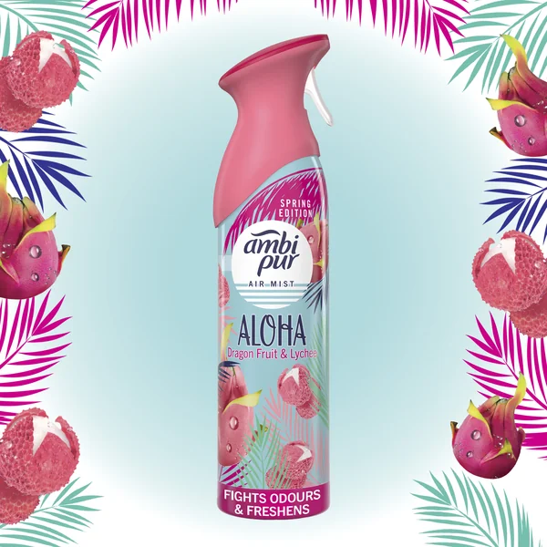 Ambi Pur Aloha osviežovač vzduchu v spreji 185 ml