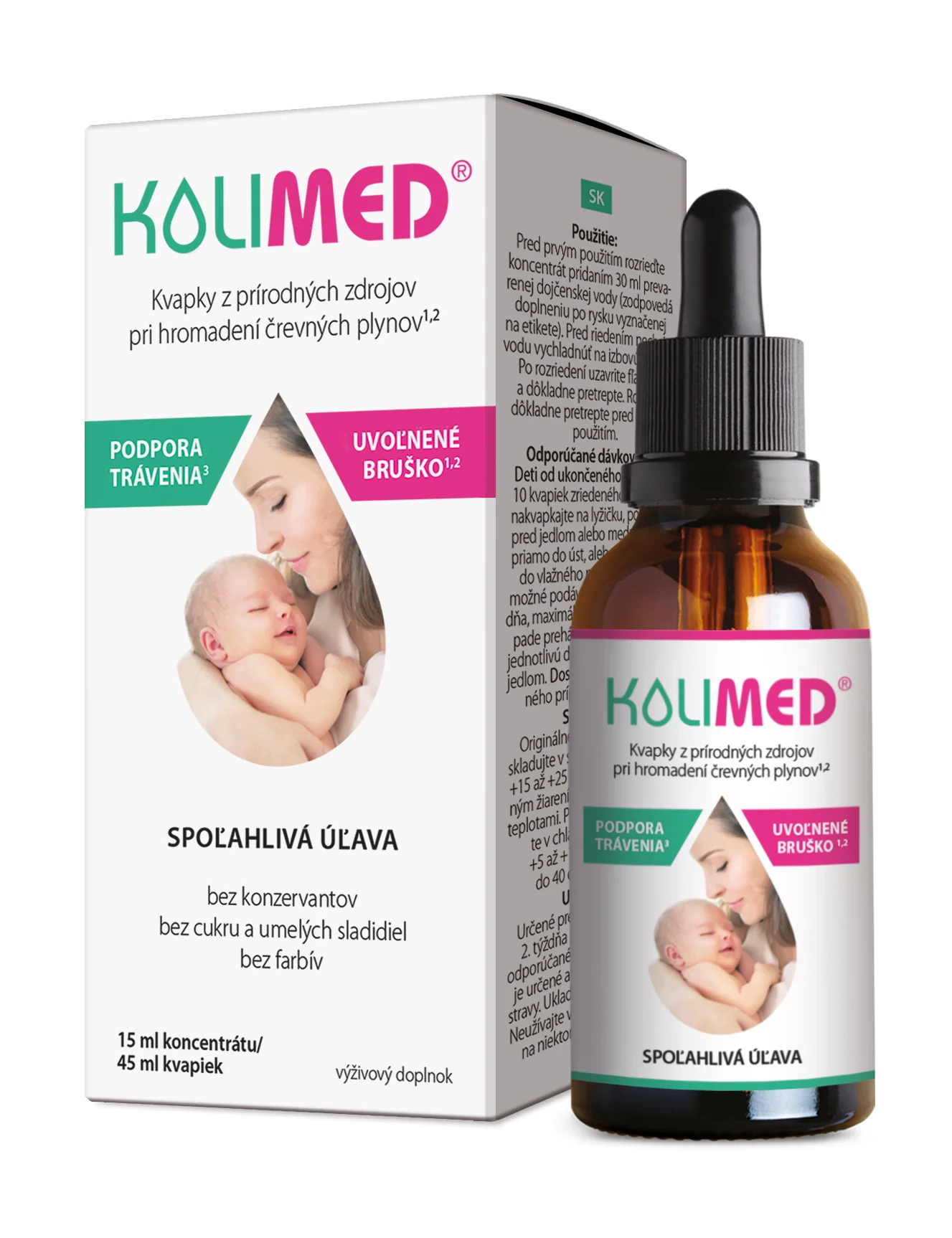 KoliMed koncentrát 1×15 ml, výživový doplnok