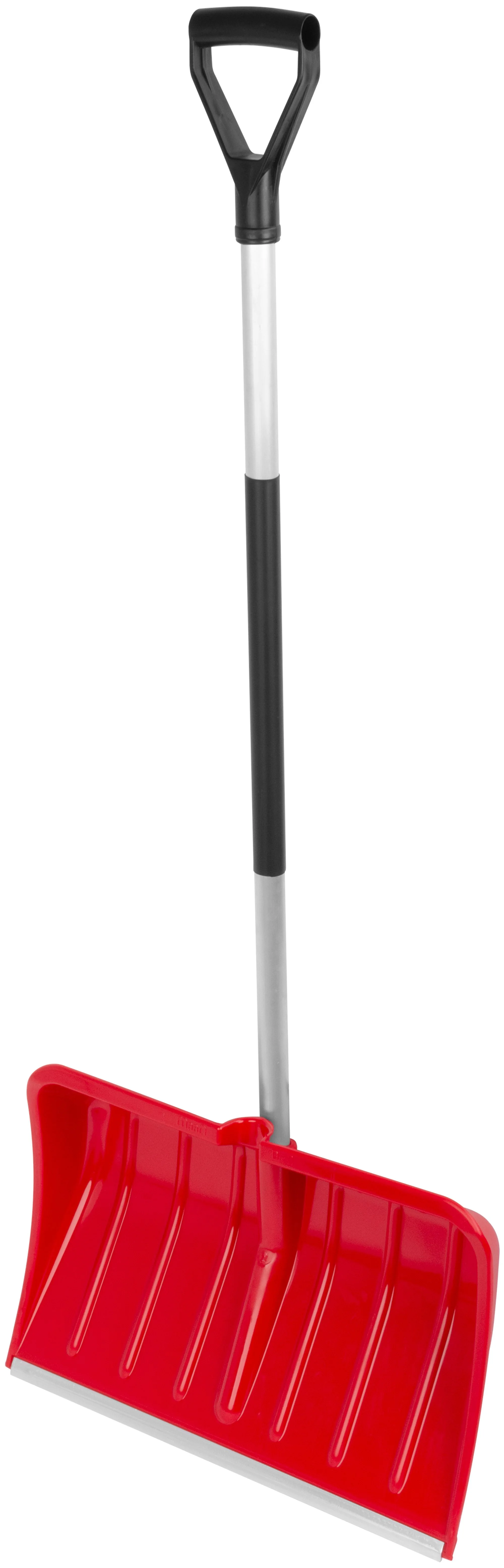 Strend Pro odhrňovač snehu Snowman, 1 ks 540x360 mm, kovová lišta, ALU násada 1370 mm, mix farieb, demontovaný