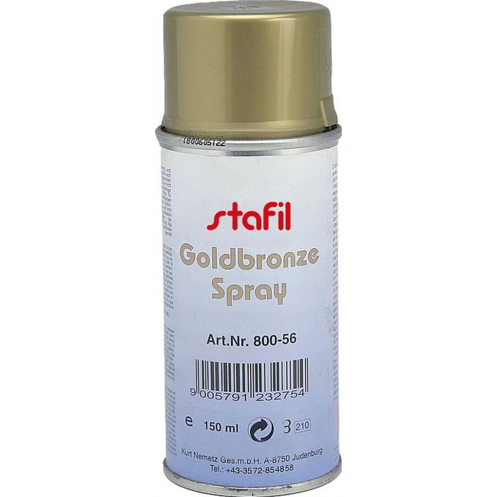 Sprej s metalickým efektom 150ml zlatý-Stafil