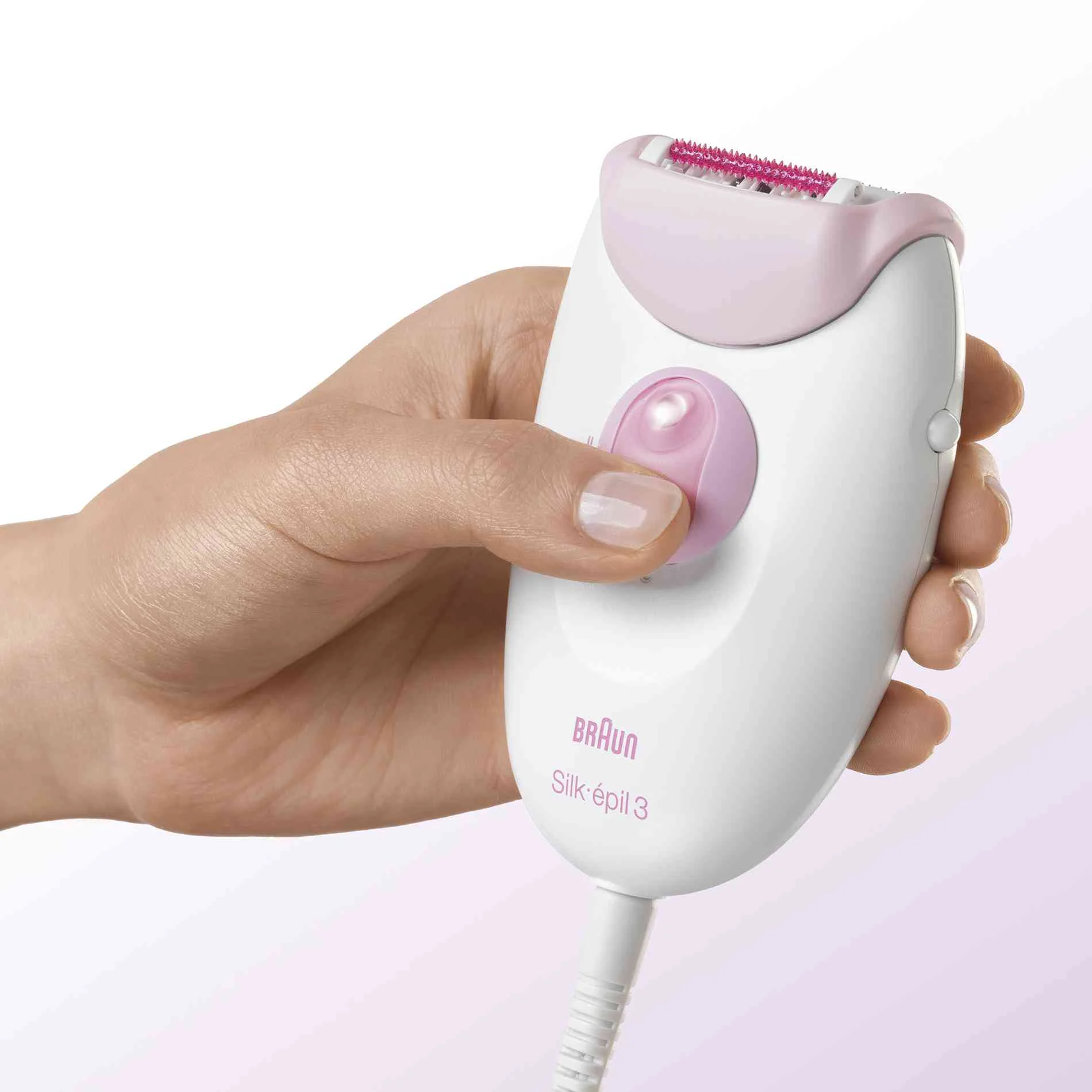BRAUN Silk-épil 3-270 ružový 1×1 ks, Epilátor