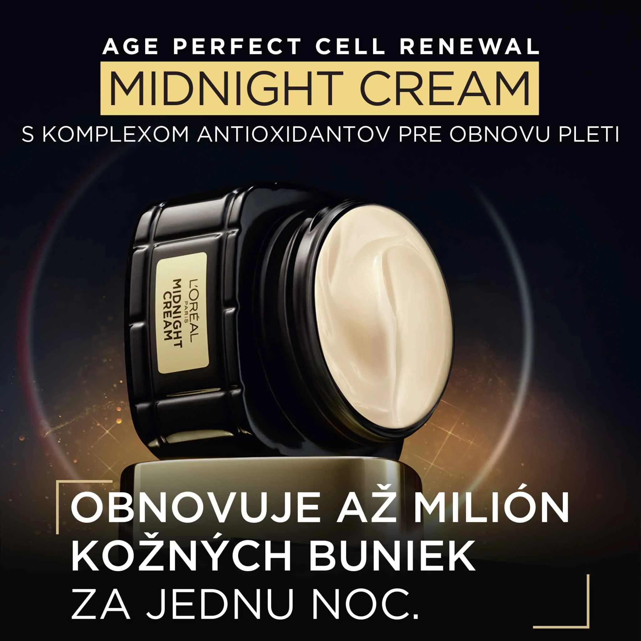 L'Oréal Paris Age Perfect Cell Renew Midnight krém 1×50 ml, krém
