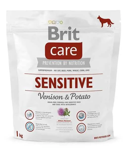 Brit Care Sensitive Venision & Potato 1kg