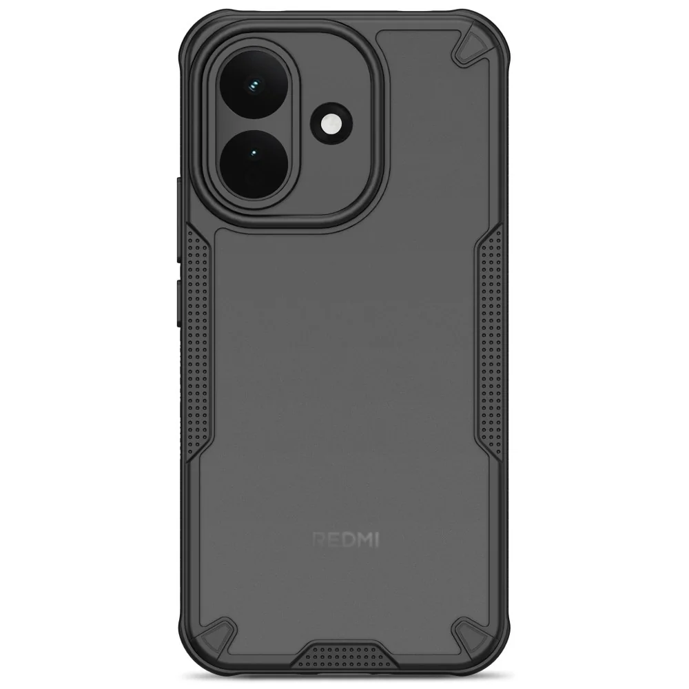 Tech-Protect Rugged Shield kryt na Xiaomi Redmi Note 17 Pro 5G, čierny