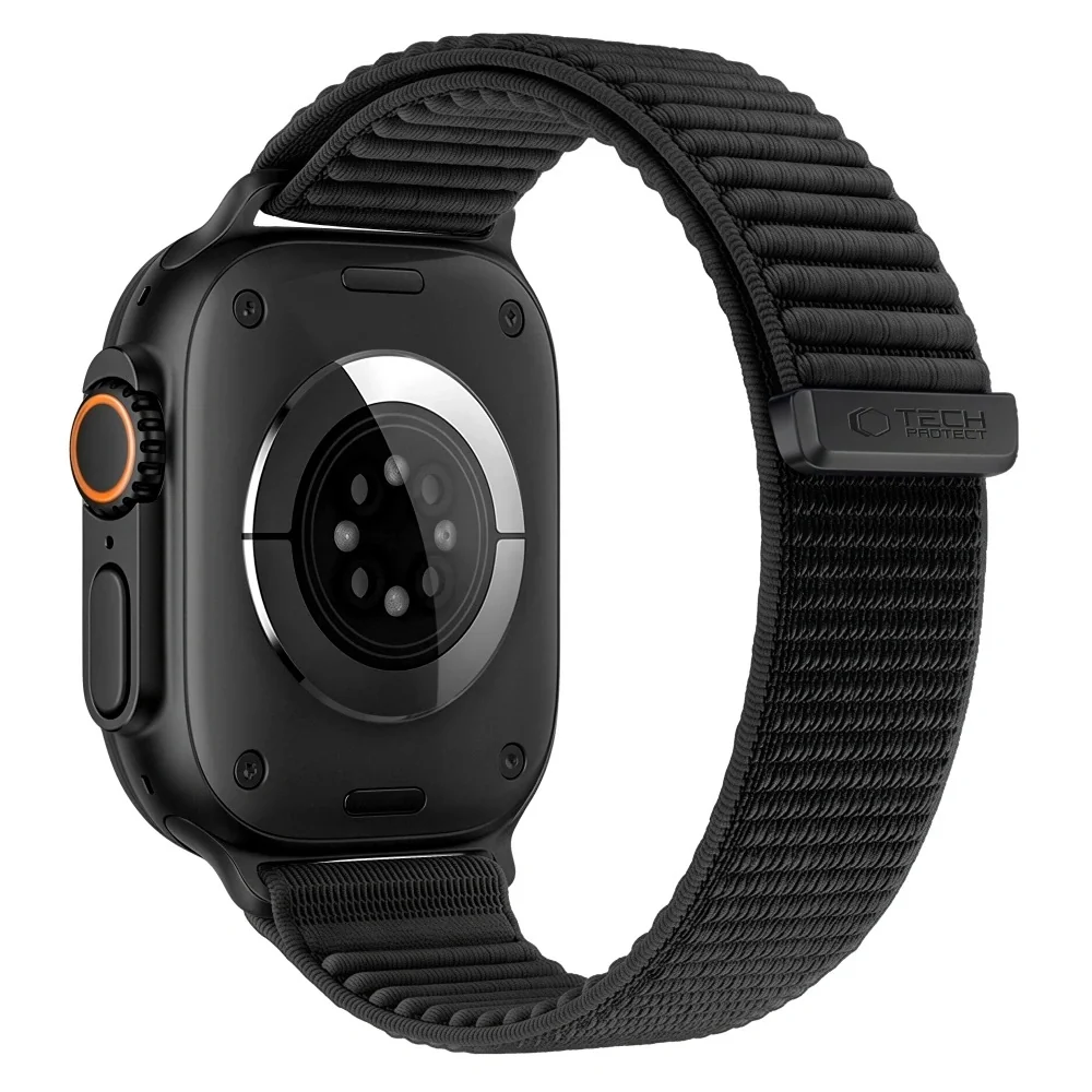 Tech-Protect Nylon Loop remienok na Apple Watch 40/41/42mm, black