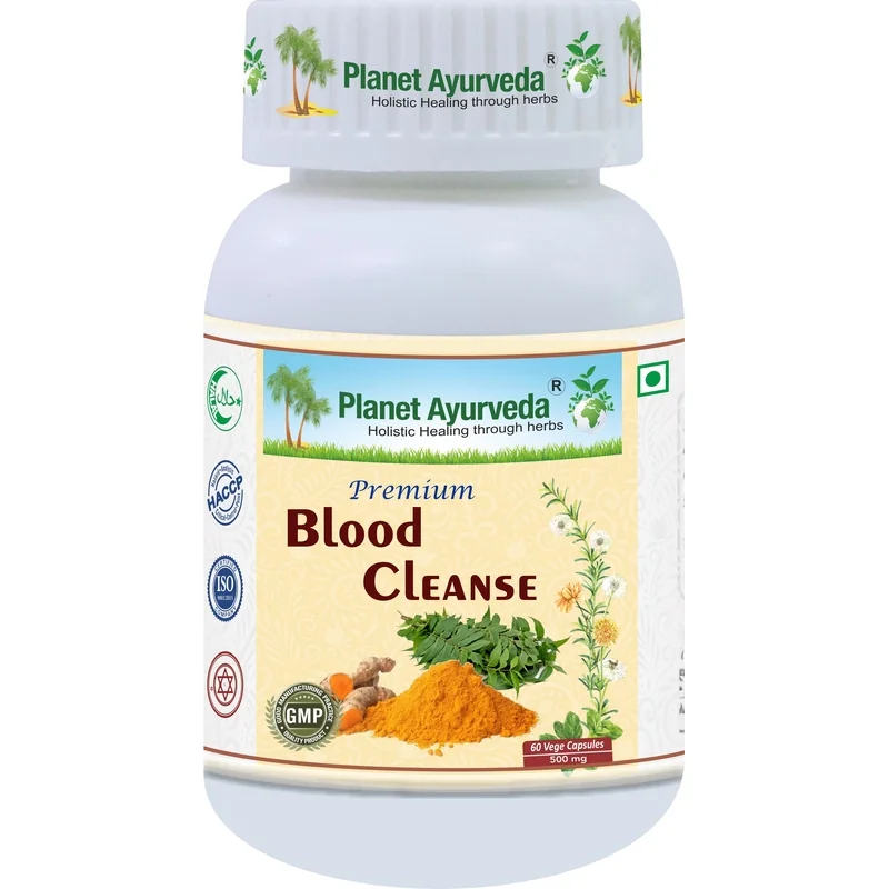 Premium Blood Cleanse - Čistenie krvi, Zdravie kože 60 kapsúl