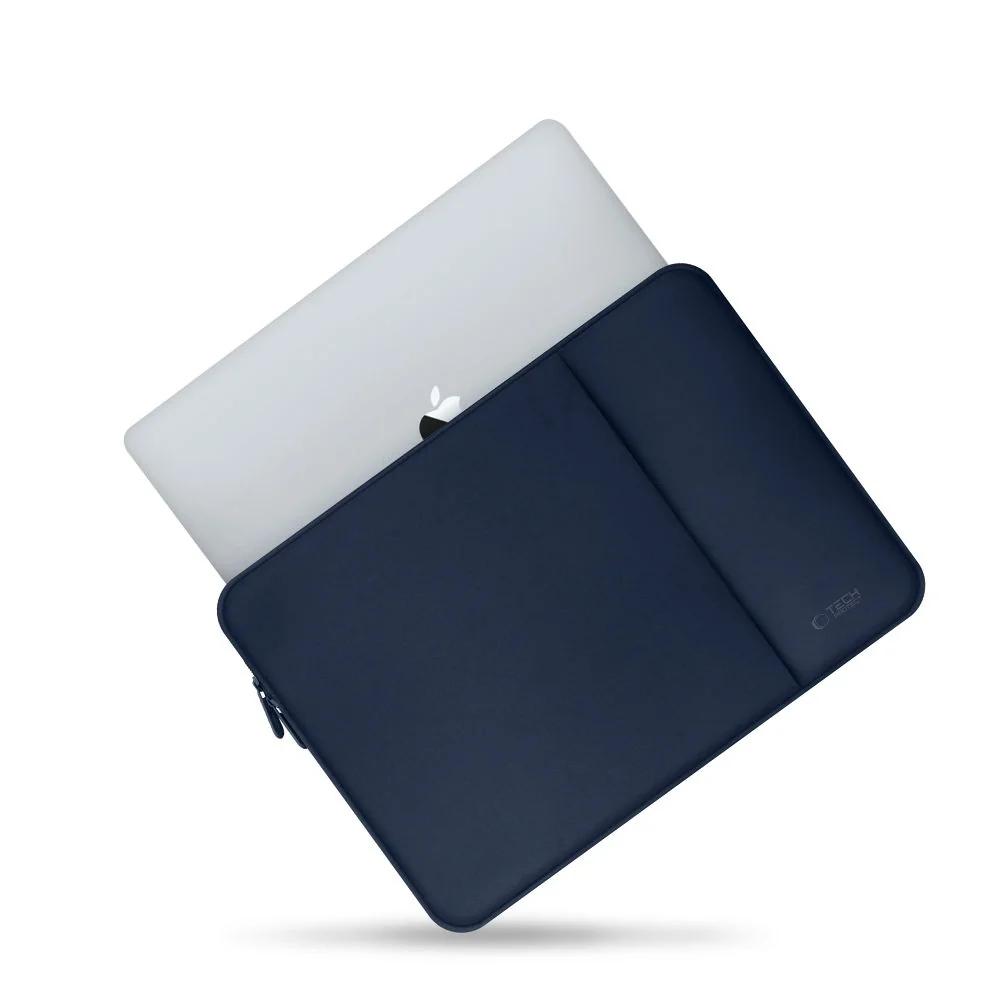 Tech-Protect Neopren obal na notebook 13'', tmavomodrý
