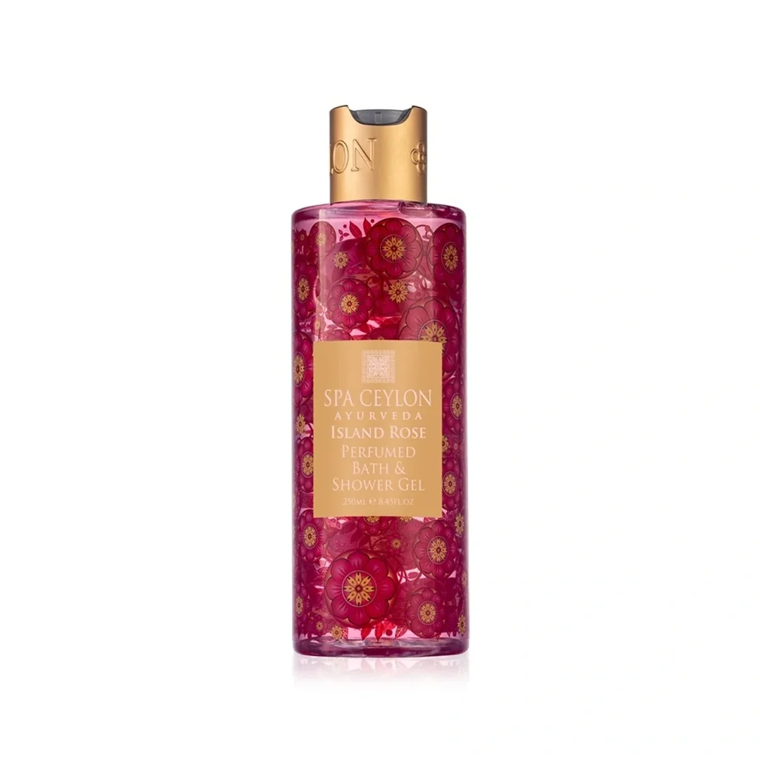 Sprchový a kúpeľový gél Island Rose 250 ml, ruža Geranium