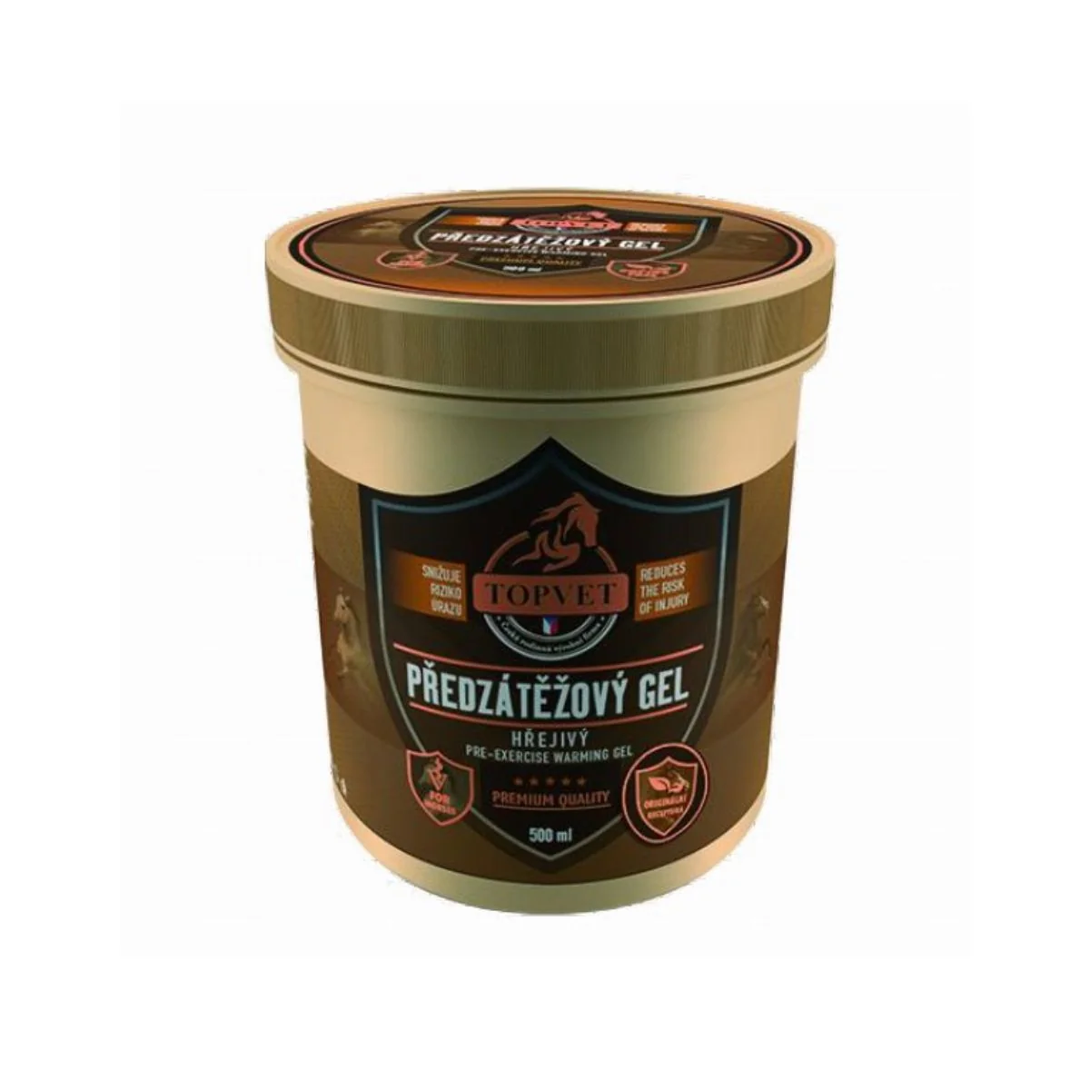 Predzáťažový gél hrejivý 500 ml - Green idea