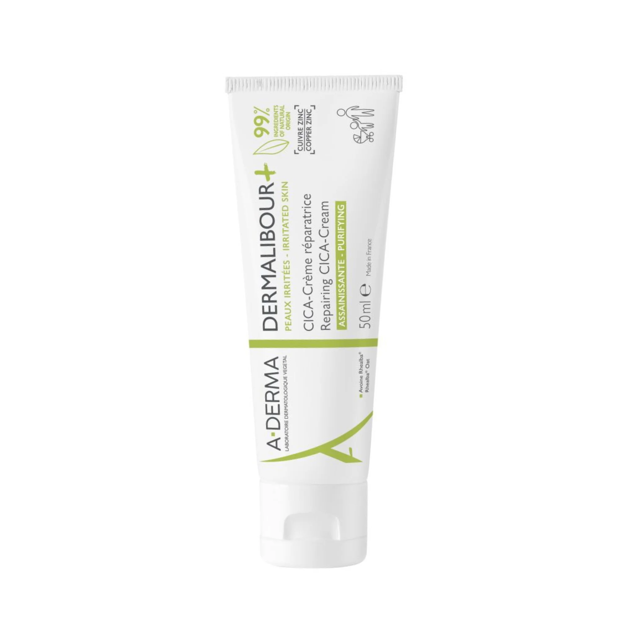 A-DERMA DERMALIBOUR+ Reparačný CICA-Krém 1x50ml, CICA krém