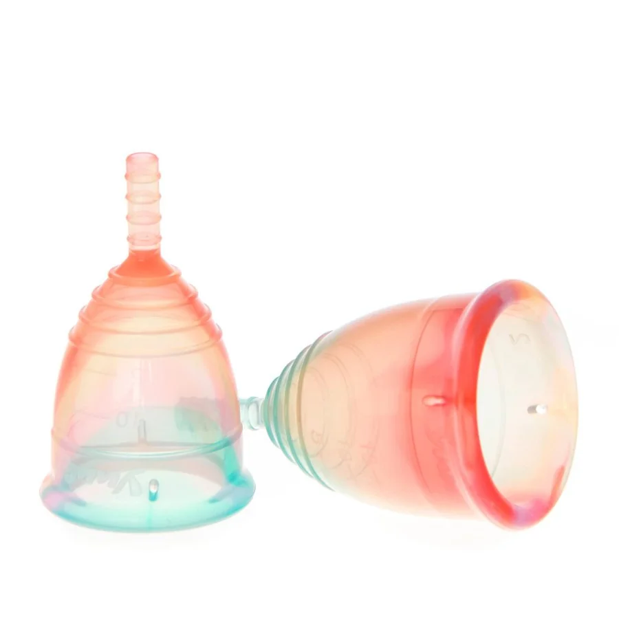 Menštruačný kalíšok Yuuki 1 Rainbow soft (YU109)