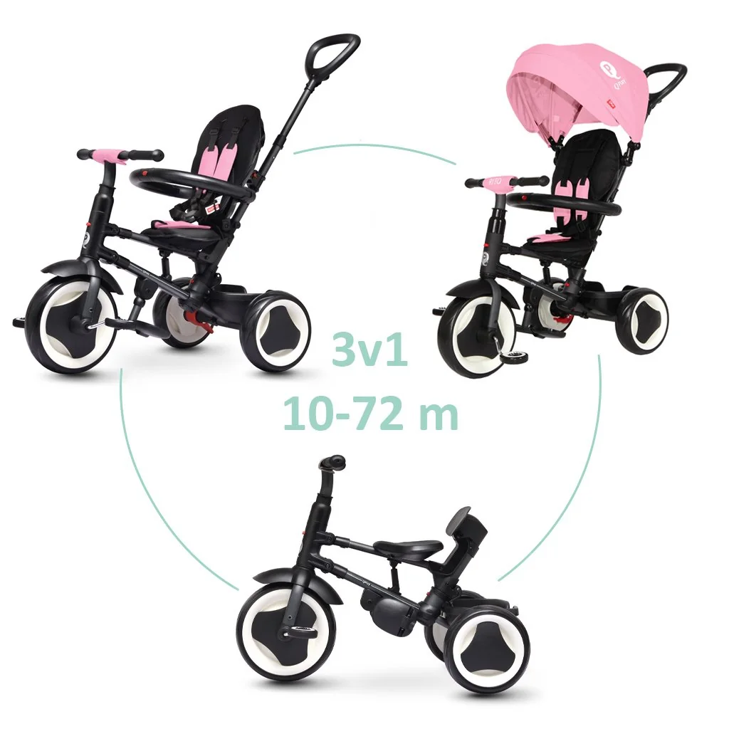 Trojkolka Rito eva Pink, vek 10-72 mesiacov